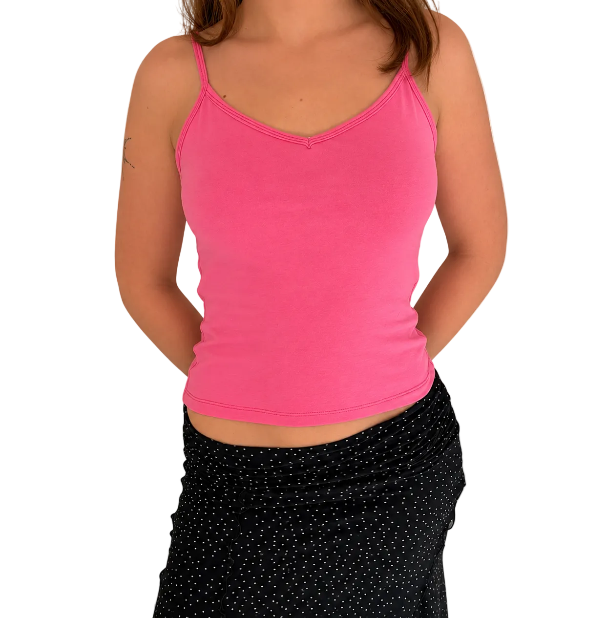 V NECK TANK TOP